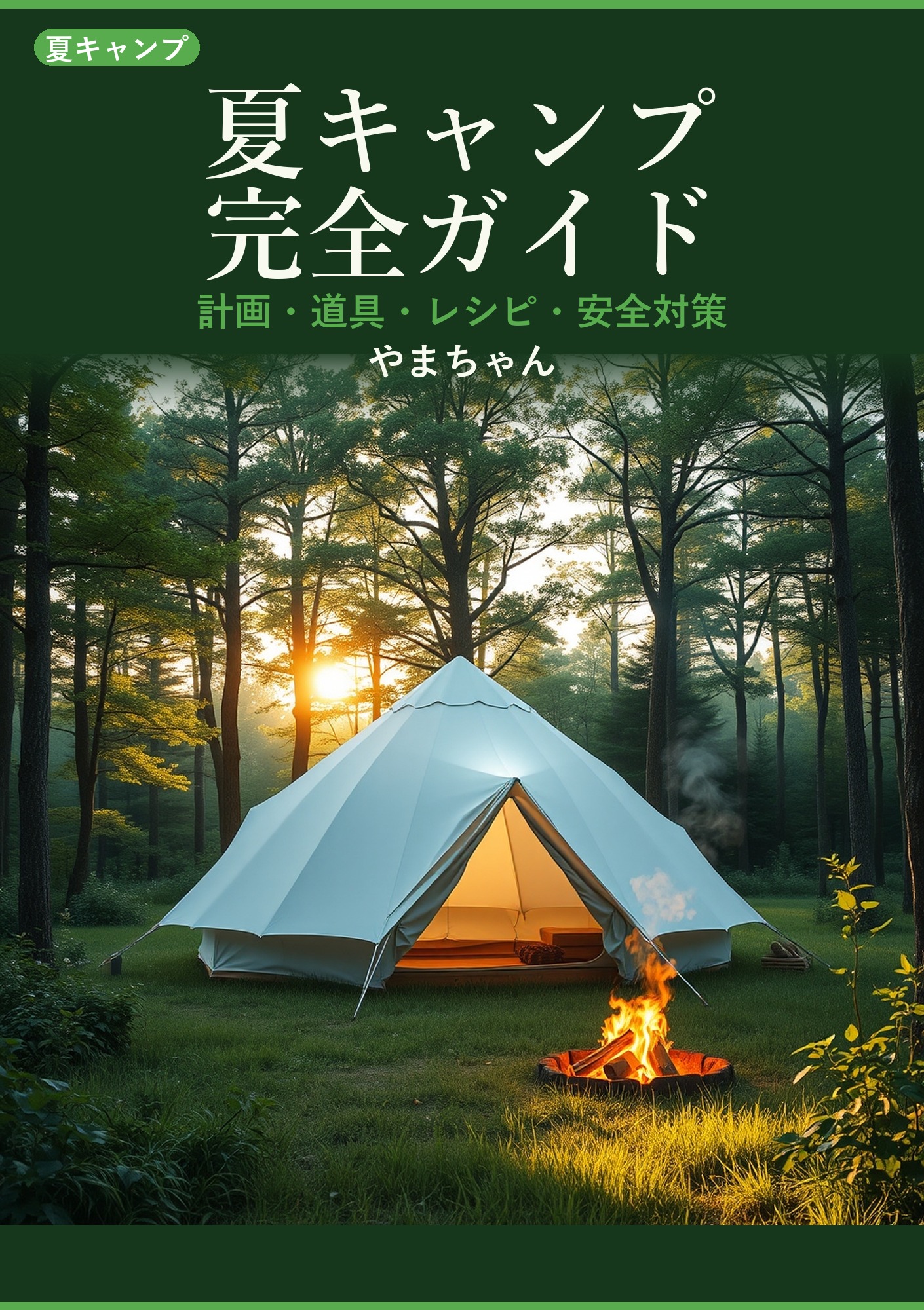 夏キャンプ完全ガイド: 暑さ・虫・水辺を味方にするソロキャンプの夏流儀