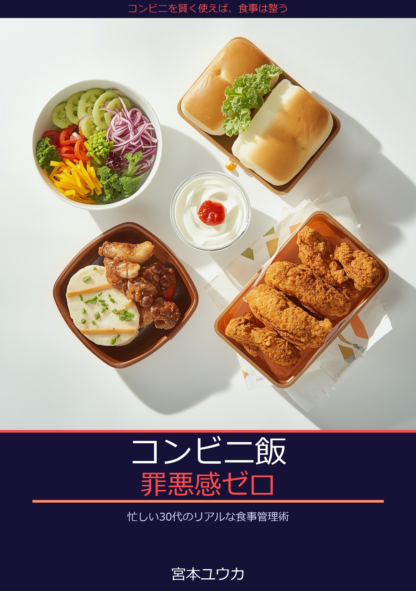 コンビニ飯 罪悪感ゼロ！ 忙しい30代のリアルな食事管理術: 帰宅22時・コンビニ週4日の私が、食事の罪悪感をなくすまでの記録