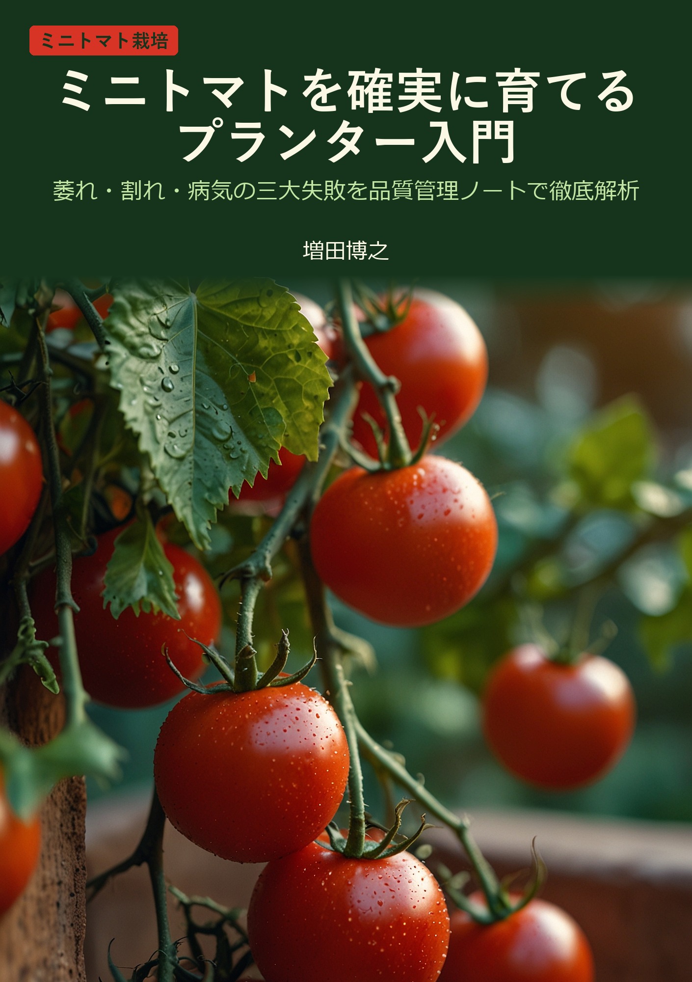 ミニトマトを確実に育てるプランター入門
