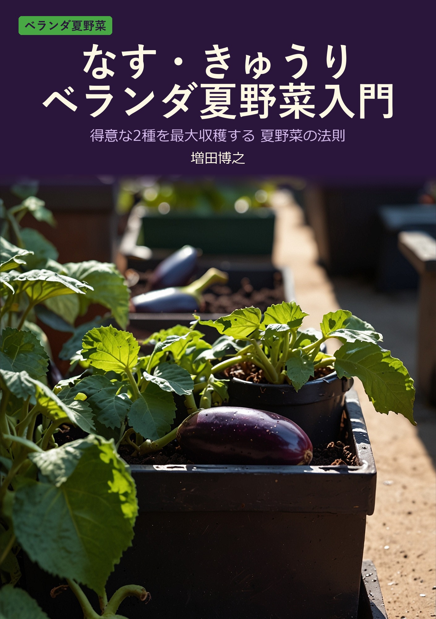 なす・きゅうり ベランダ夏野菜入門