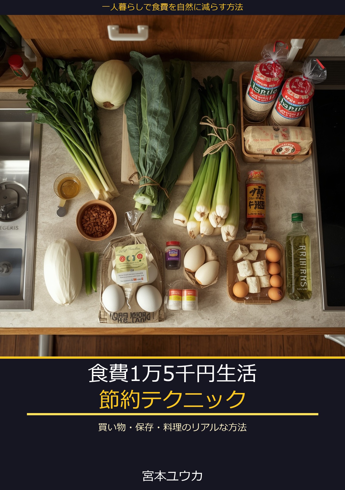 一人暮らしの食費1万5千円生活: 買い物・保存・調理のリアルな節約テクニック 食費を削るのではなく設計する
