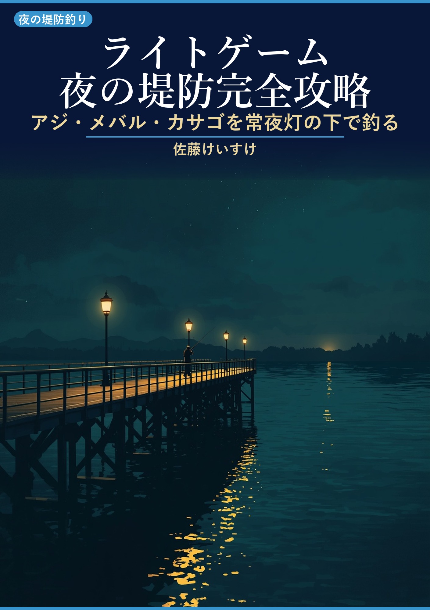 ライトゲーム 夜の堤防完全攻略: アジ・メバル・カサゴを常夜灯の下で釣る — 東京湾アングラーが教える夜釣りの論理