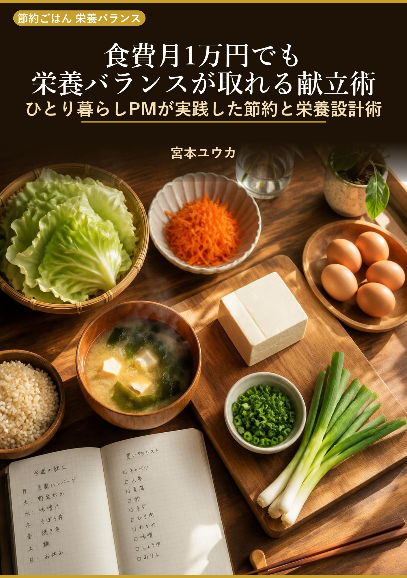 食費月1万円でも栄養バランスが取れる献立術: ひとり暮らしPMが実践した節約と栄養設計術